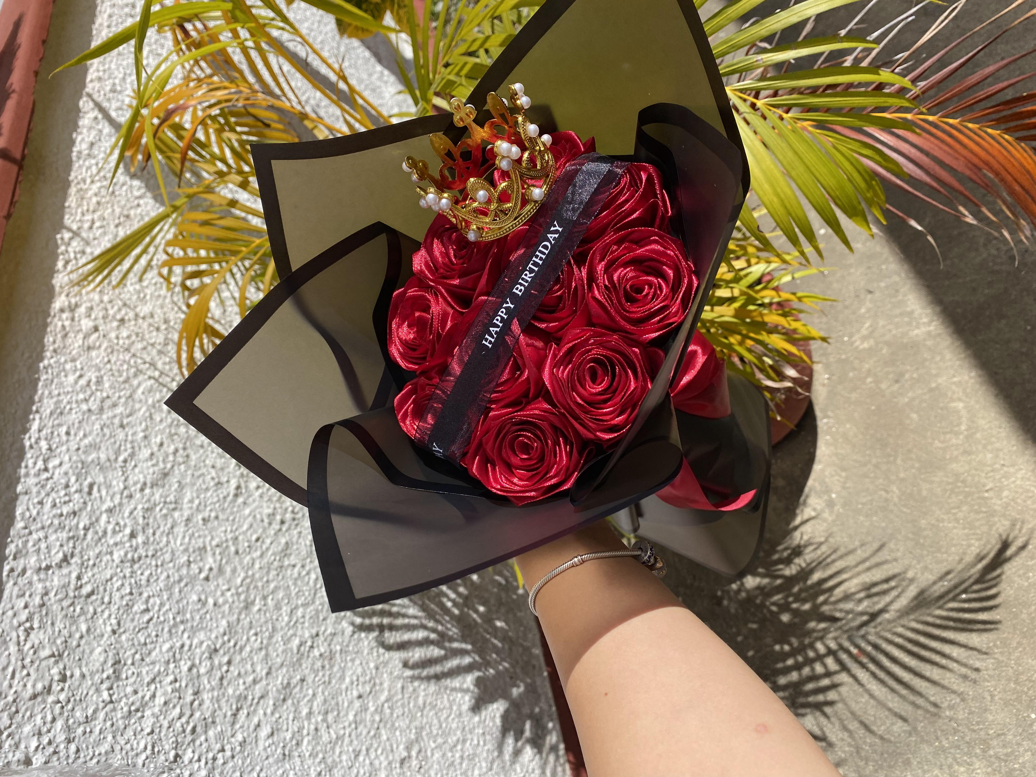 Ramo de flores artificiales personalizado