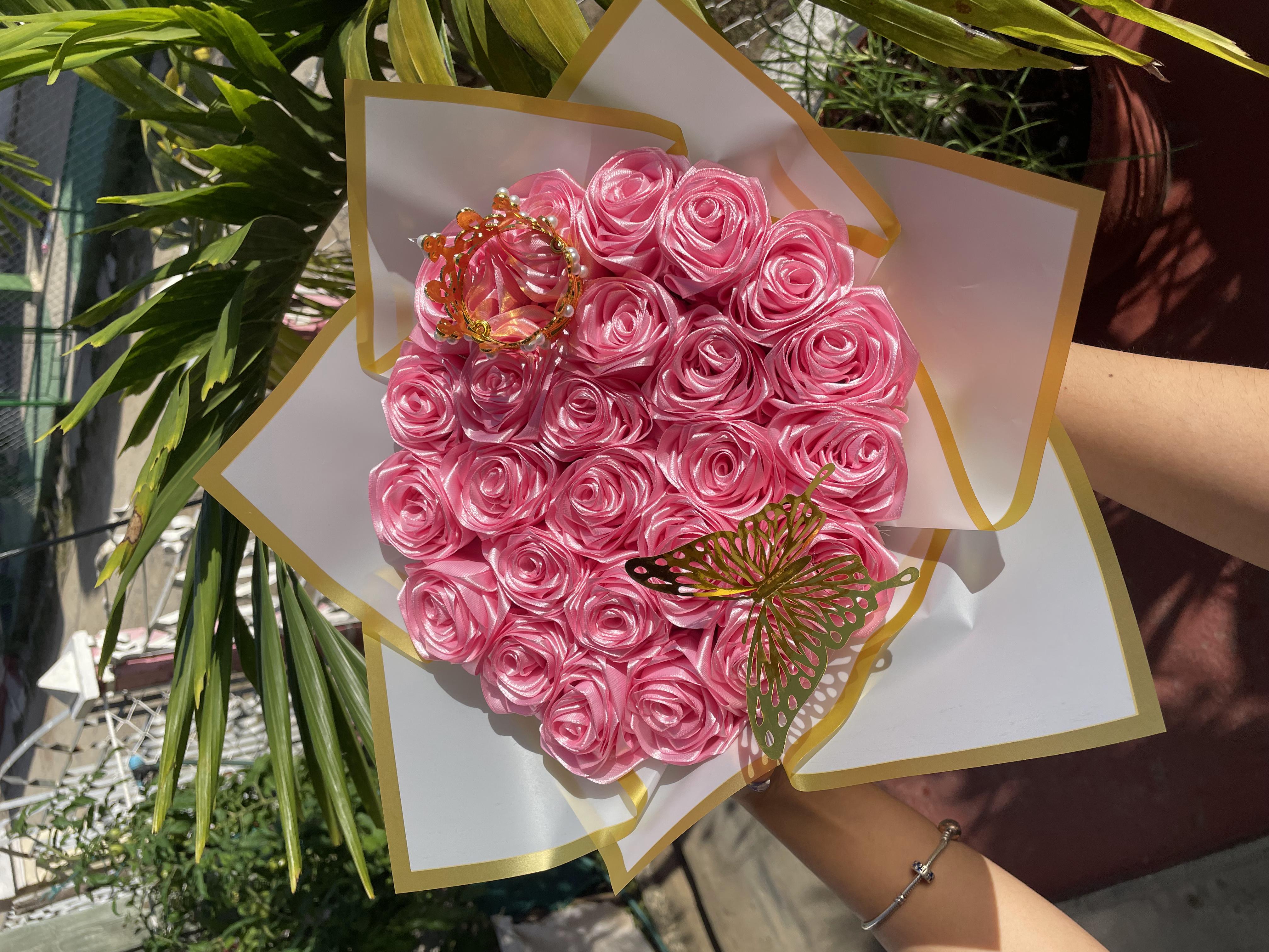 Ramo de flores artificiales personalizado
